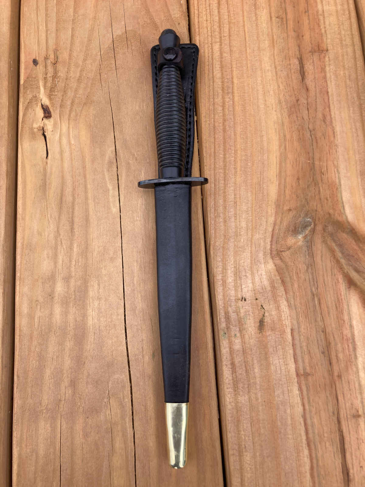 WWII SYKES Fighting Knife scabbard